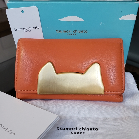 Tsumori Chisato Accessories - Tsumori Chisato Carry Orange Key Holder Authentic